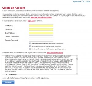 Pantala de Registro Pantalla de Registro