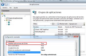 iis-7-vista-64-bits-solve-ADODB-Connection-error-800a0e7a Un pequeño cambio en la configuracion hace toda la diferencia para el ADODB Connection error '800a0e7a'