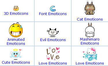 Más iconos y caritas para el messenger