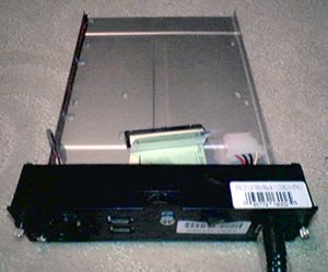 Vista Interna de un Enclosure para disco duro IDE