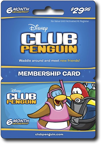 Tarjeta Gratis para Club Penguin