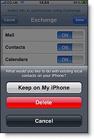 Sincronizar contactos de Google con iPhone