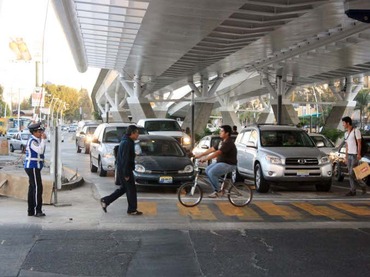 Marcha Puente Atirantado Lázaro Cárdenas