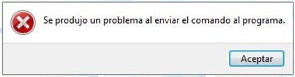 Error al abrir archivos de excel