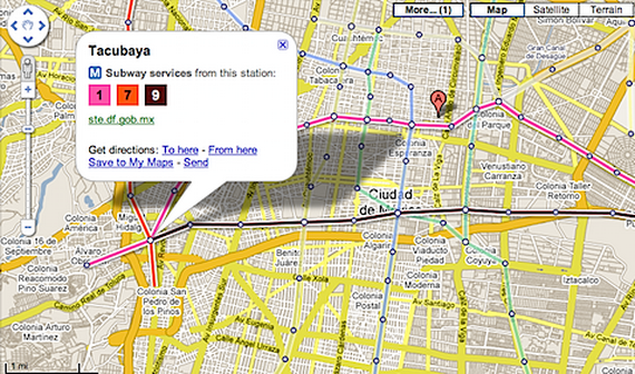 Trafico en Tiempo Real Google Maps para México