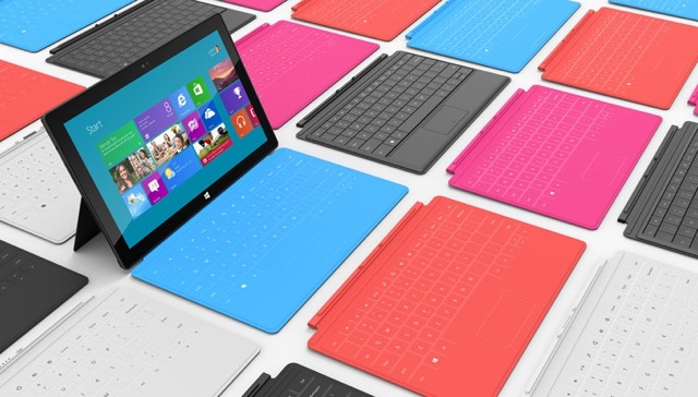 Touch Cover y Type Cover para Windows Surface