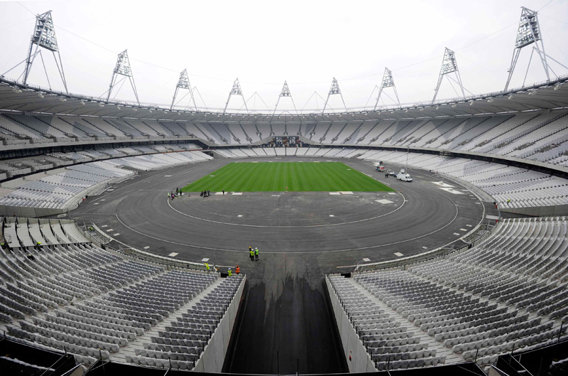 El Estadio Olímpico por dentro