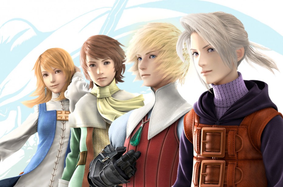 Los protagonistas de Final Fantasy III Los protagonistas de Final Fantasy III