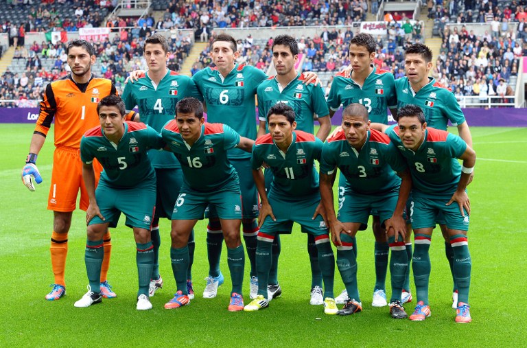 El equipo de fútbol Sub 23 de México