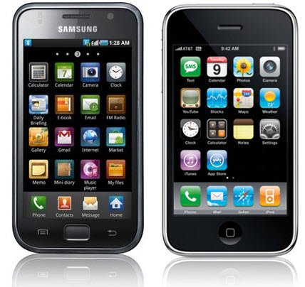 Apple exige que se retiren del mercado algunos móviles Samsung