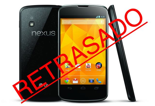 El Nexus 4 no estará presente para la temporada navideña