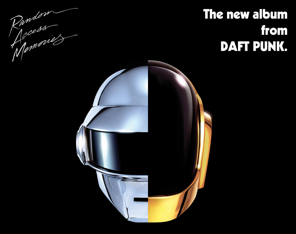 Caratula de Random Access Memories, nuevo álbum de Daft Punk