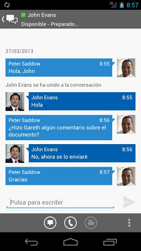 Lync 2013 para Android