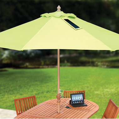 Solar Charging Patio Umbrella