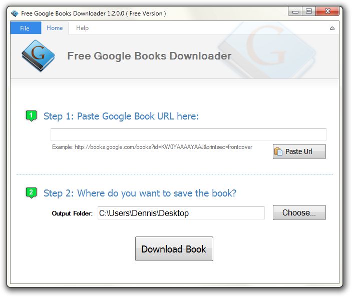 Google Books Downloader