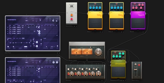 Interfaz Audiotool