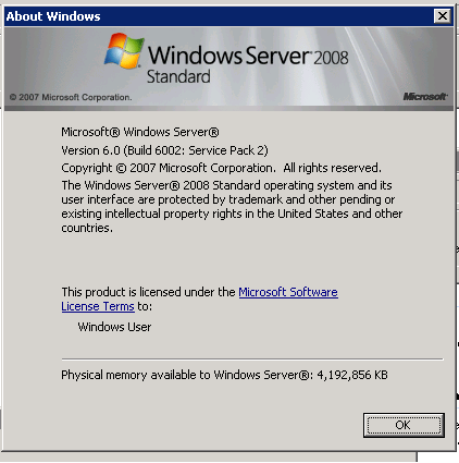 Windows Server Stadard