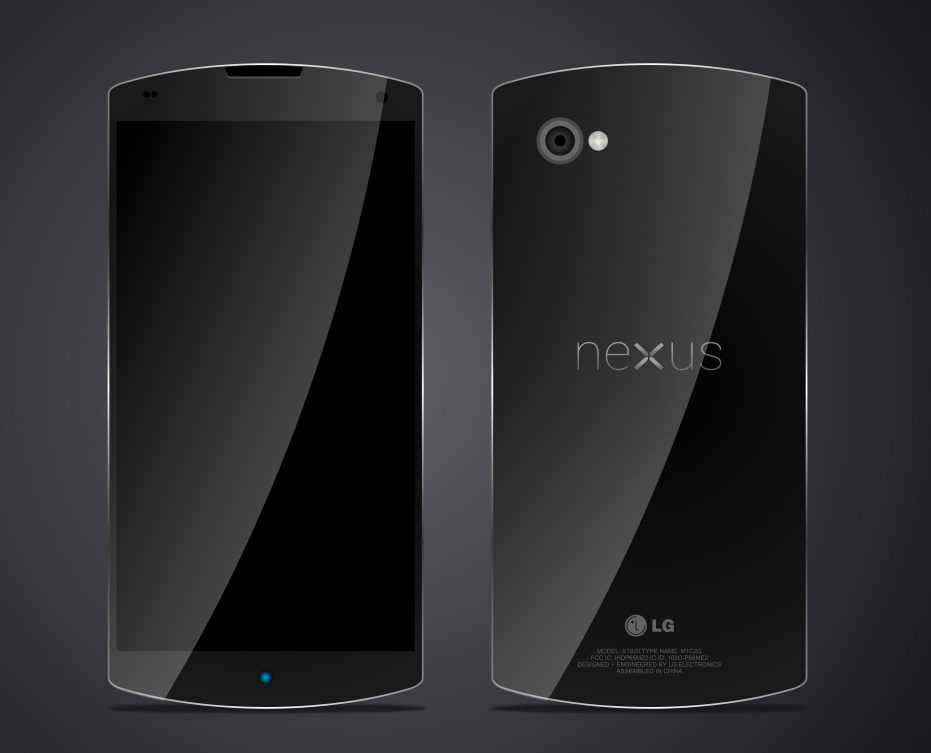Diseño conceptual del Nexus 5