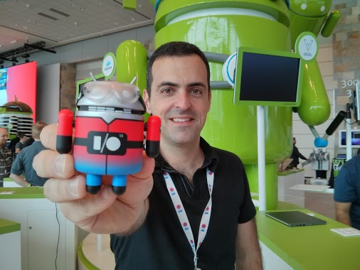 Hugo Barra en Google I/O