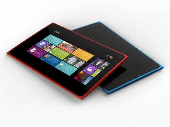 Concepto de la tablet de Nokia