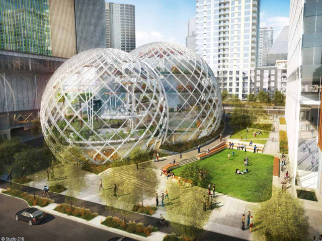 Futuras Oficinas de Amazon en Seattle