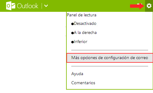 Como ajustar la hora de la bandeja de entrada en Outlook.com