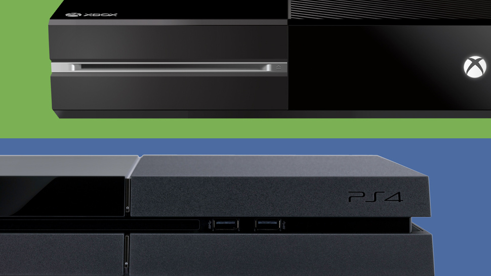 Diseños de la Xbox One y PS4