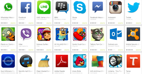 Lista de 100 Apps Para Android