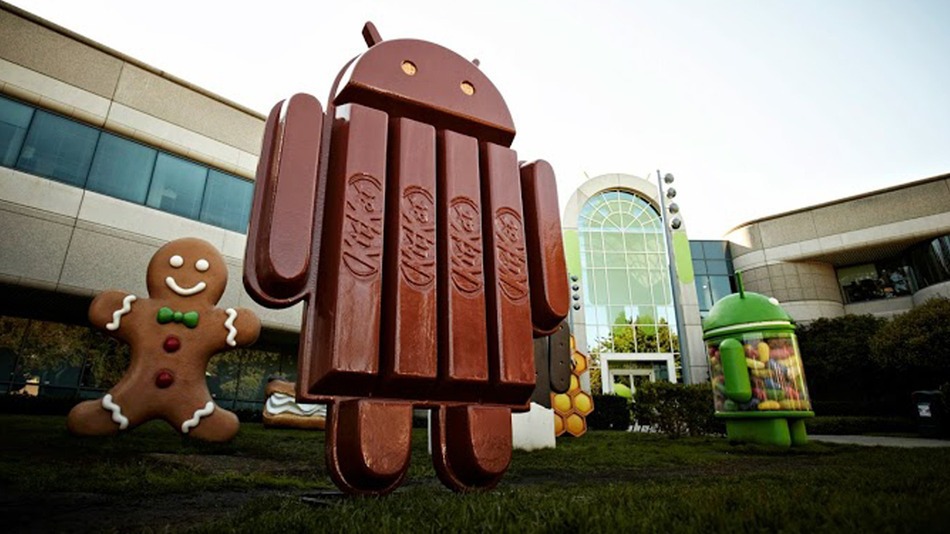 Estatua de Android Kitkat