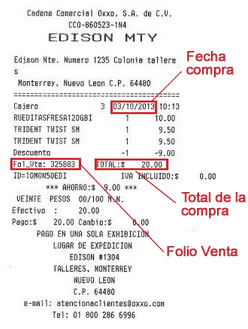 Como hacer y reimprimir facturas electrónicas de Oxxo por Internet.