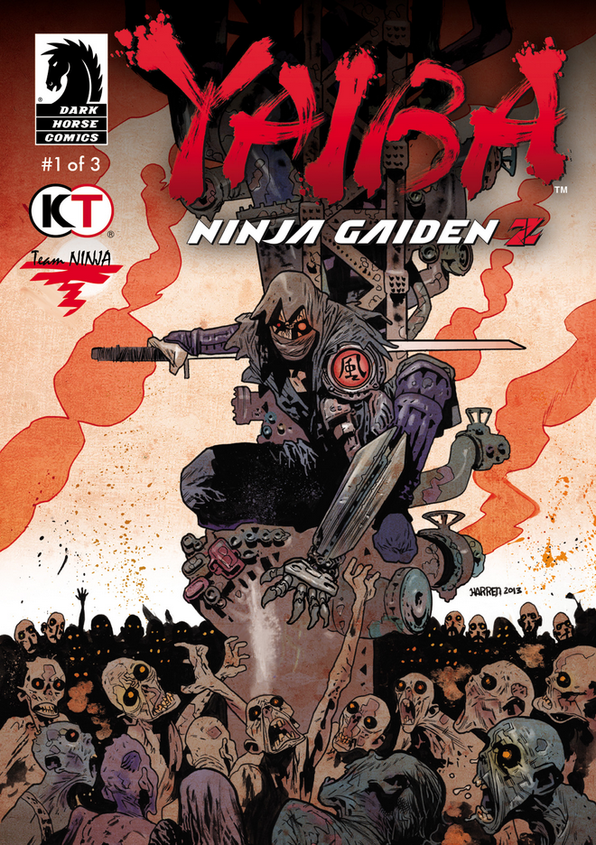 Portada de Yaiba: Ninja Gaiden Z, parte uno