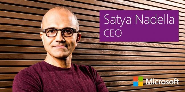 Satya Nadella Ceo de Microsoft