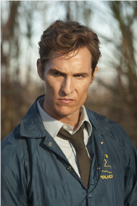 Matthew McConaughey como el detective Rust Cohle