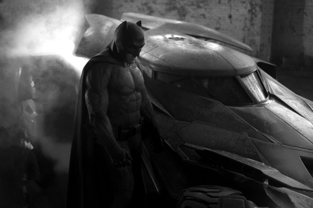 Ben Affleck bajo el nuevo manto de Batman, inspirado en el comic de Frank Miller