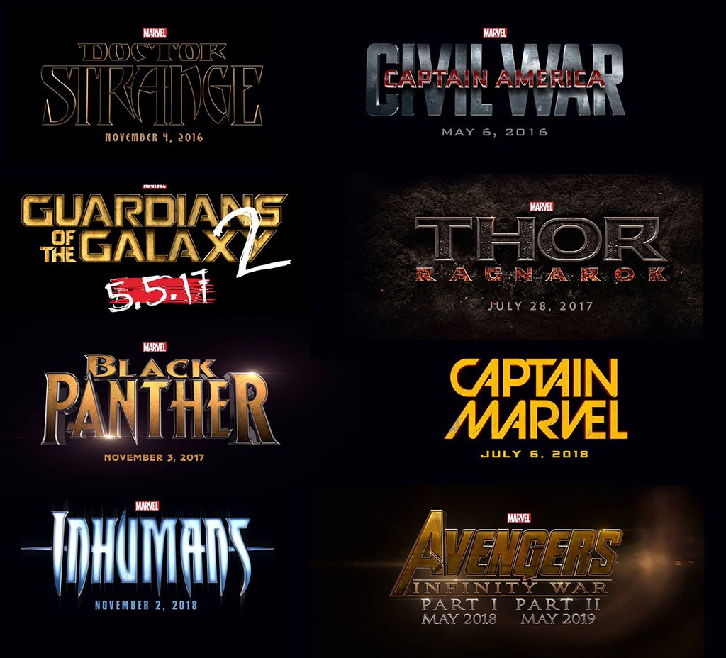 Películas de Marvel para la fase 3
