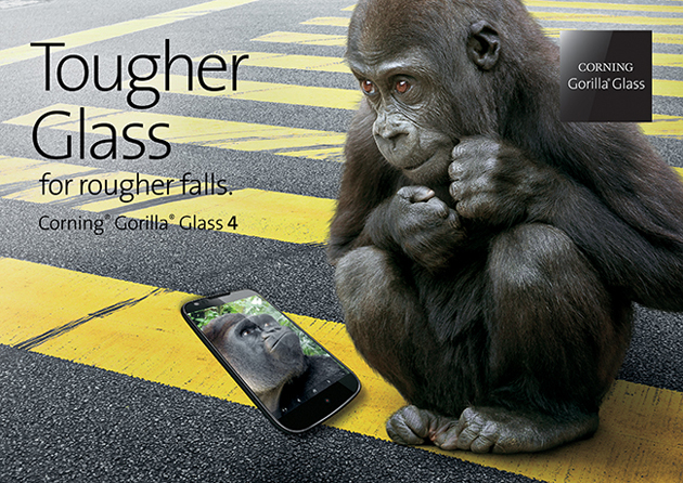 Gorilla Glass 4 estará disponible en el 2015