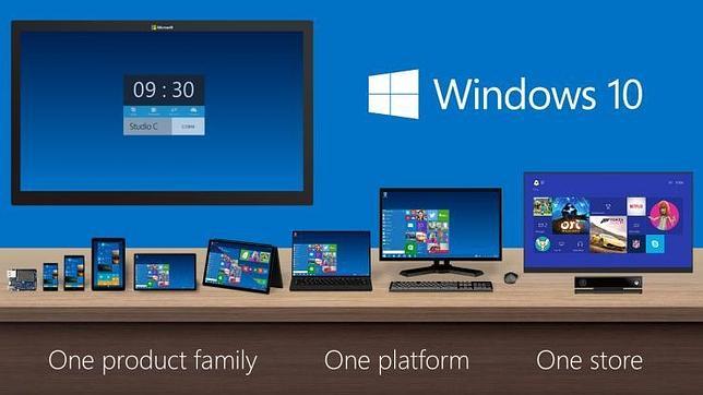 Windows 10 estara presente en decenas de pantallas y equipos