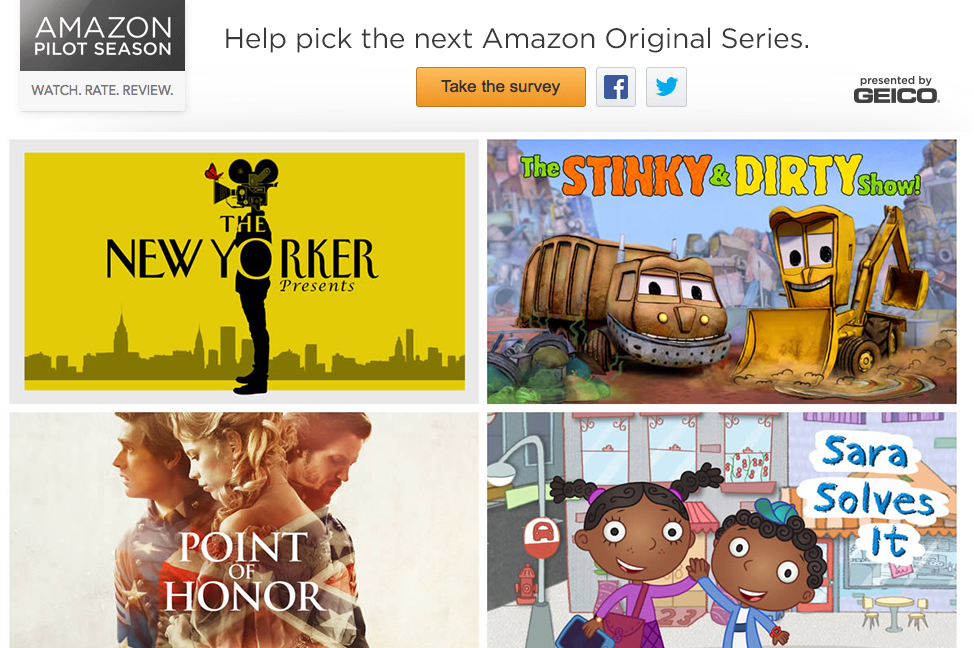 Amazon Instant Video se prepara con nuevas series