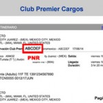 PNR para Facturación Electrónica Club Prermier Aeroméxico