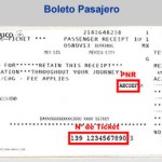 Te indicamos donde aparece el PNR y Num Ticket del Boleto de Pasajero de Aeroméxico.