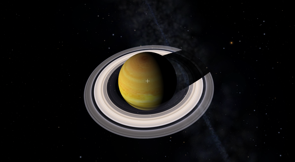 Saturno visto desde el Telescopio Virtual