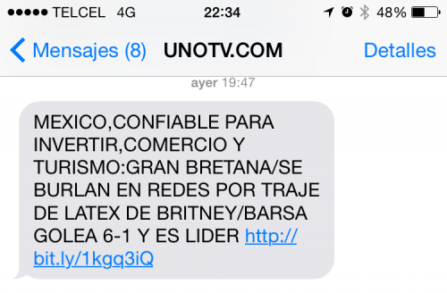 Te indicamos los pasos para desactivar el servicio UnoNoticias de tu Telcel