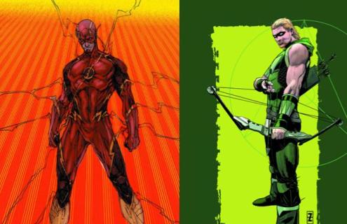 Flash y Flecha Verde