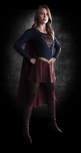 Melissa Benoist como Supergirl