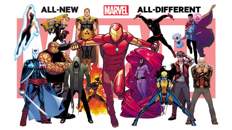 Estos son los personajes de All-New All Diferent