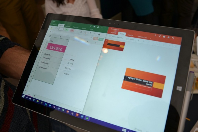 Así se ve la versión universal y touch de Office